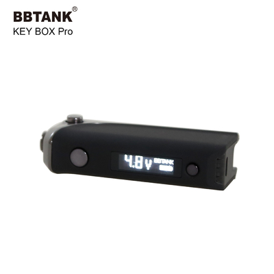 Baterai Lithium CBD 510 E Cig Kustom Tegangan Disesuaikan 650mAh