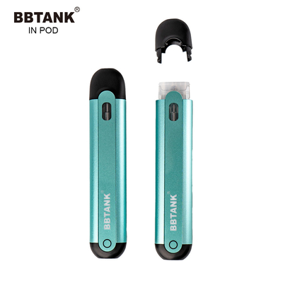 THC Vape Sekali Pakai BBTANK IN pod Isi Ulang E-cig 350mah sistem pod minyak tebal Delta 8 pena vape pena minyak CBD