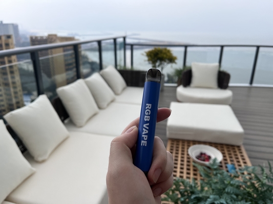 RGB Mesh Coil 6ml Perangkat Vape Pod Sekali Pakai 850mah Healthy E Cig