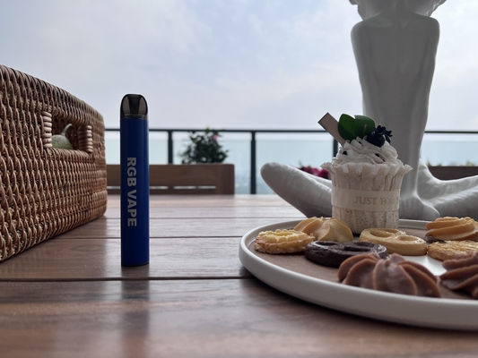 RGB Mesh Coil 6ml Perangkat Vape Pod Sekali Pakai 850mah Healthy E Cig