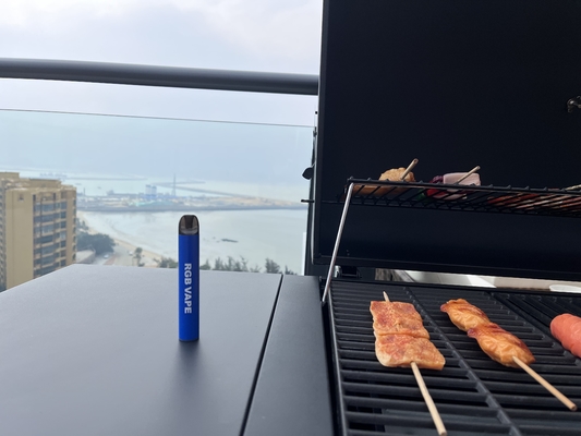 RGB Mesh Coil 6ml Perangkat Vape Pod Sekali Pakai 850mah Healthy E Cig