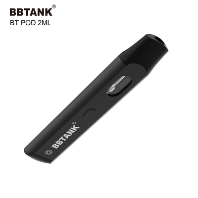 BBtank Disposable Vape Pod 2.0ml Dengan Tombol Untuk Minyak Tebal Cannabis Delta 8 HHC