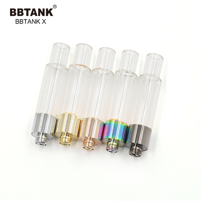 BBTANK pabrik grosir asli kartrid kaca penuh 0.5ml 1.0 2.0 gram, 510 benang, cocok dengan berbagai macam minyak viskositas