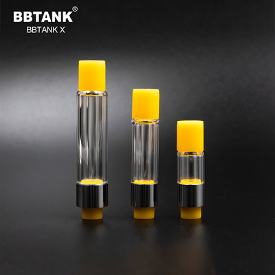 BBTANK pabrik grosir asli kartrid kaca penuh 0.5ml 1.0 2.0 gram, 510 benang, cocok dengan berbagai macam minyak viskositas