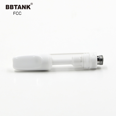 Kartrid Minyak CBD Keramik Penuh 2ml Tanpa Logam Berat 510 Benang Dapat Disesuaikan
