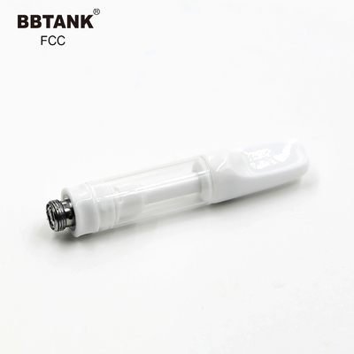 Kartrid Minyak CBD Keramik Penuh 2ml Tanpa Logam Berat 510 Benang Dapat Disesuaikan