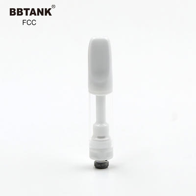 Kartrid Minyak CBD Keramik Penuh 2ml Tanpa Logam Berat 510 Benang Dapat Disesuaikan
