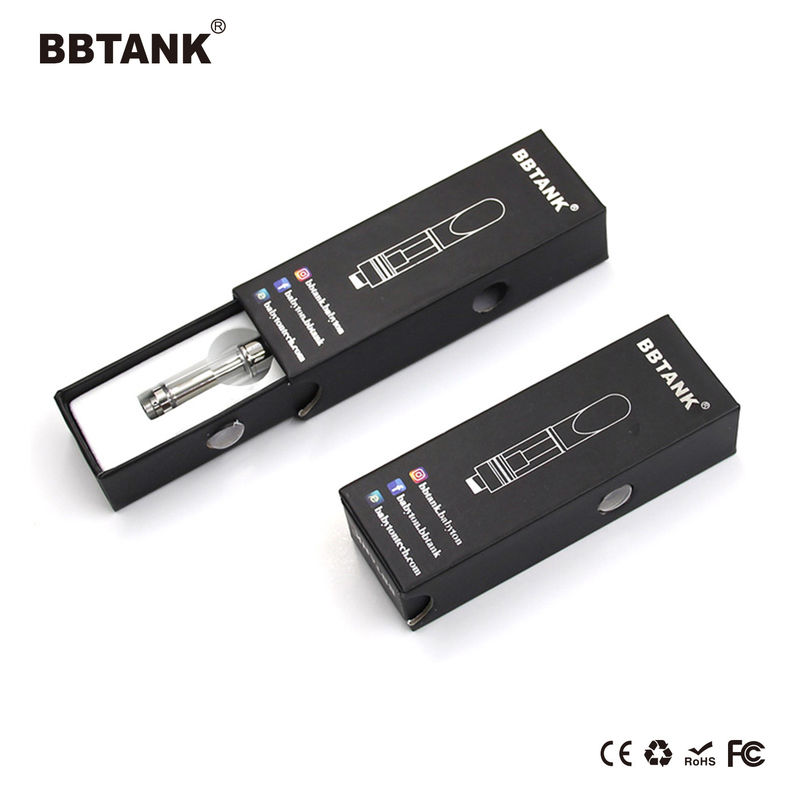 Semua jenis paket vape minyak kartrid dalam kemasan BBTANK pola dan desain logo yang disesuaikan